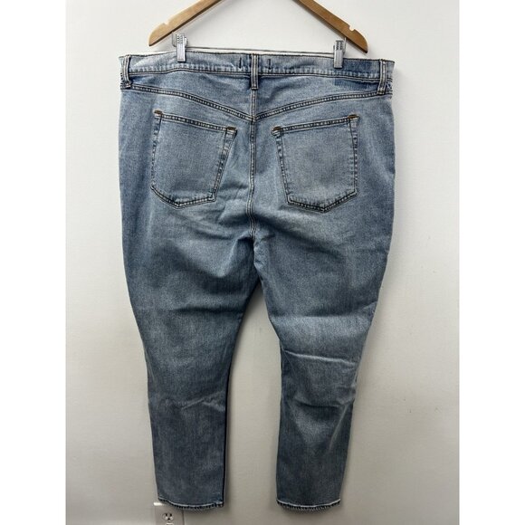 Abercrombie & Fitch Womens 90s Slim Straight Ultra High Rise Jeans Sz 36 22R - Picture 4 of 12